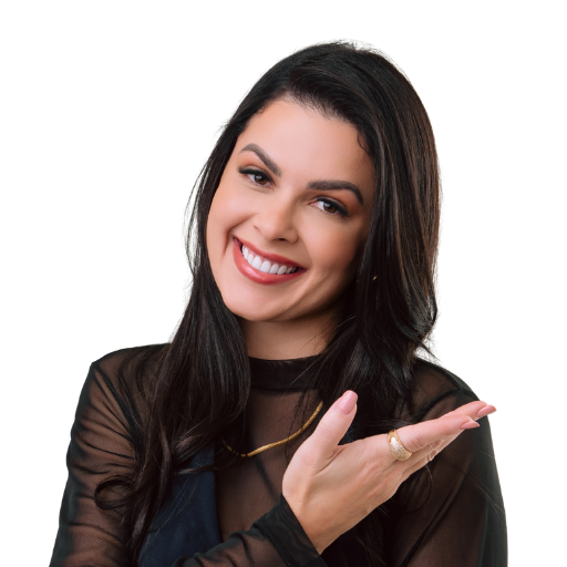 Retrato de Léia Mattos, instrutora da formação.